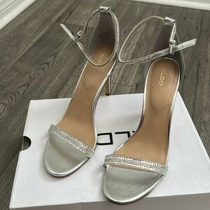 Aldo women rhinestone heels